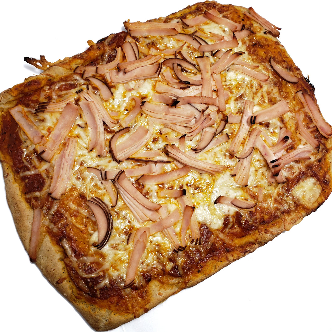 Sourdough Pizza Crust - Add Toppings & Bake