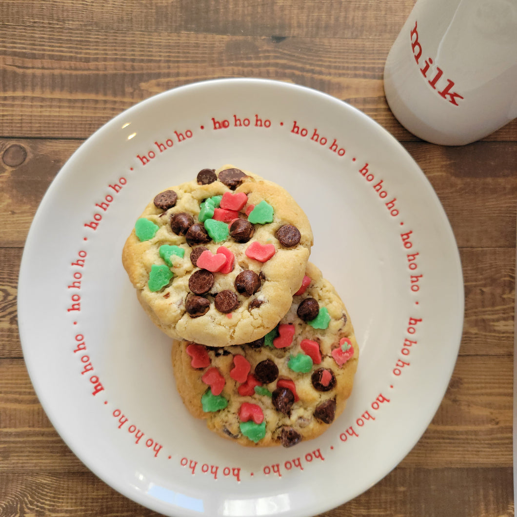 Chewy Toffee Cookie - Chocolate Chip Christmas Edition