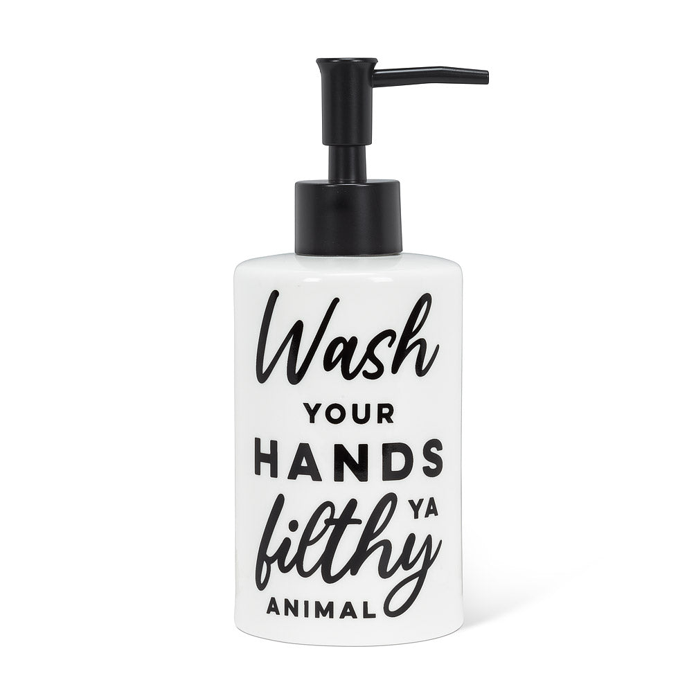 Wash Your Hands Soap/Sanitizer Pump