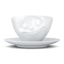 Coffee Cup with saucer (Happy)